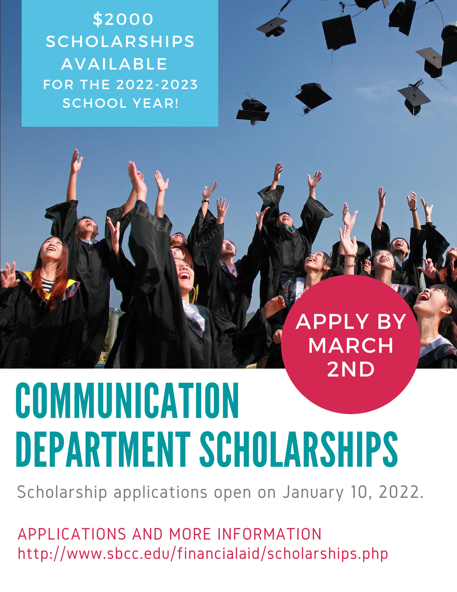 Communication Department Scholarships 2022 Communication Department Scholarships 2022